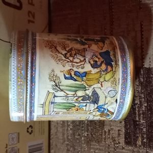 Persian art tin can with aloe Vera soap